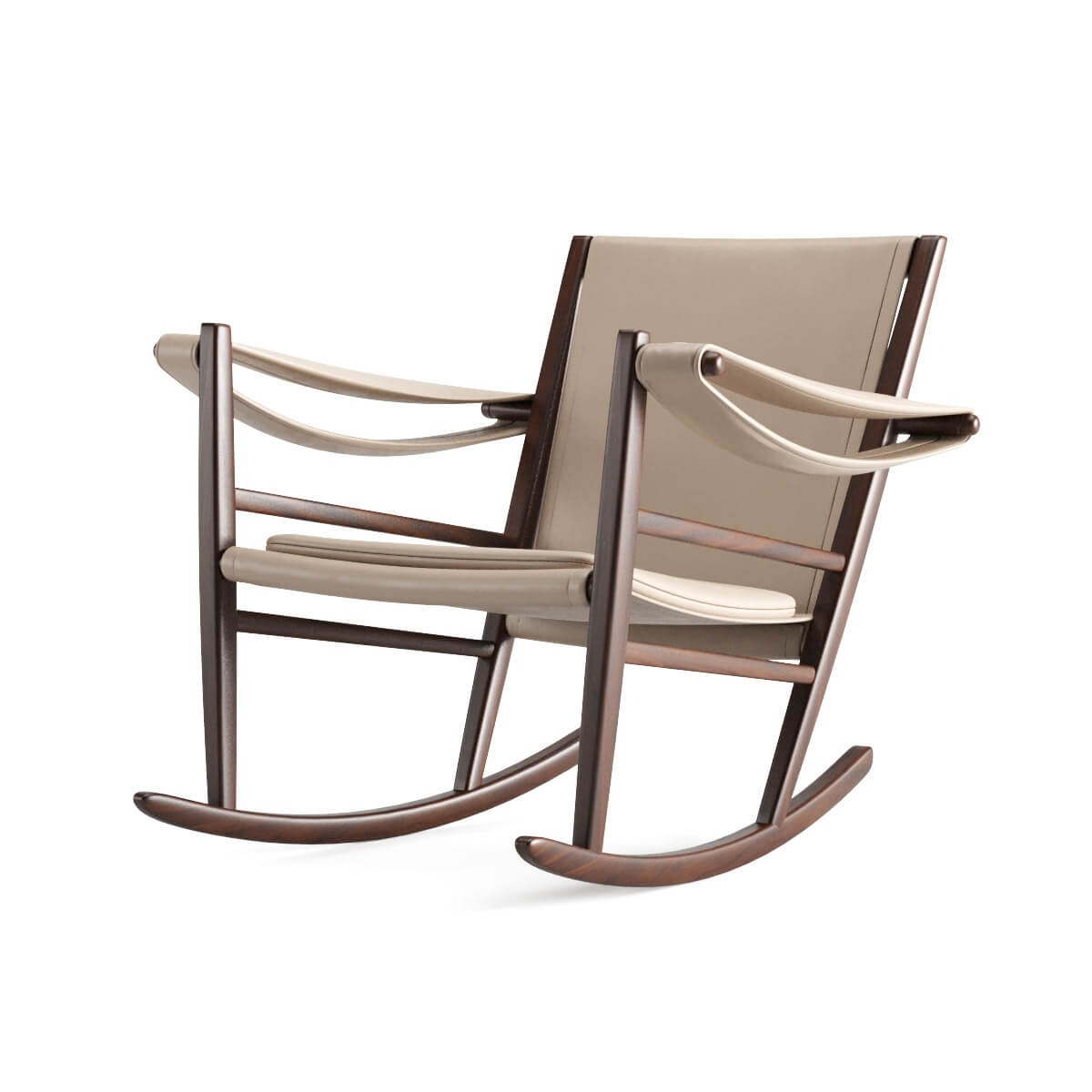 Embalo armchair by Joaquim Tenreiro. 3D model.