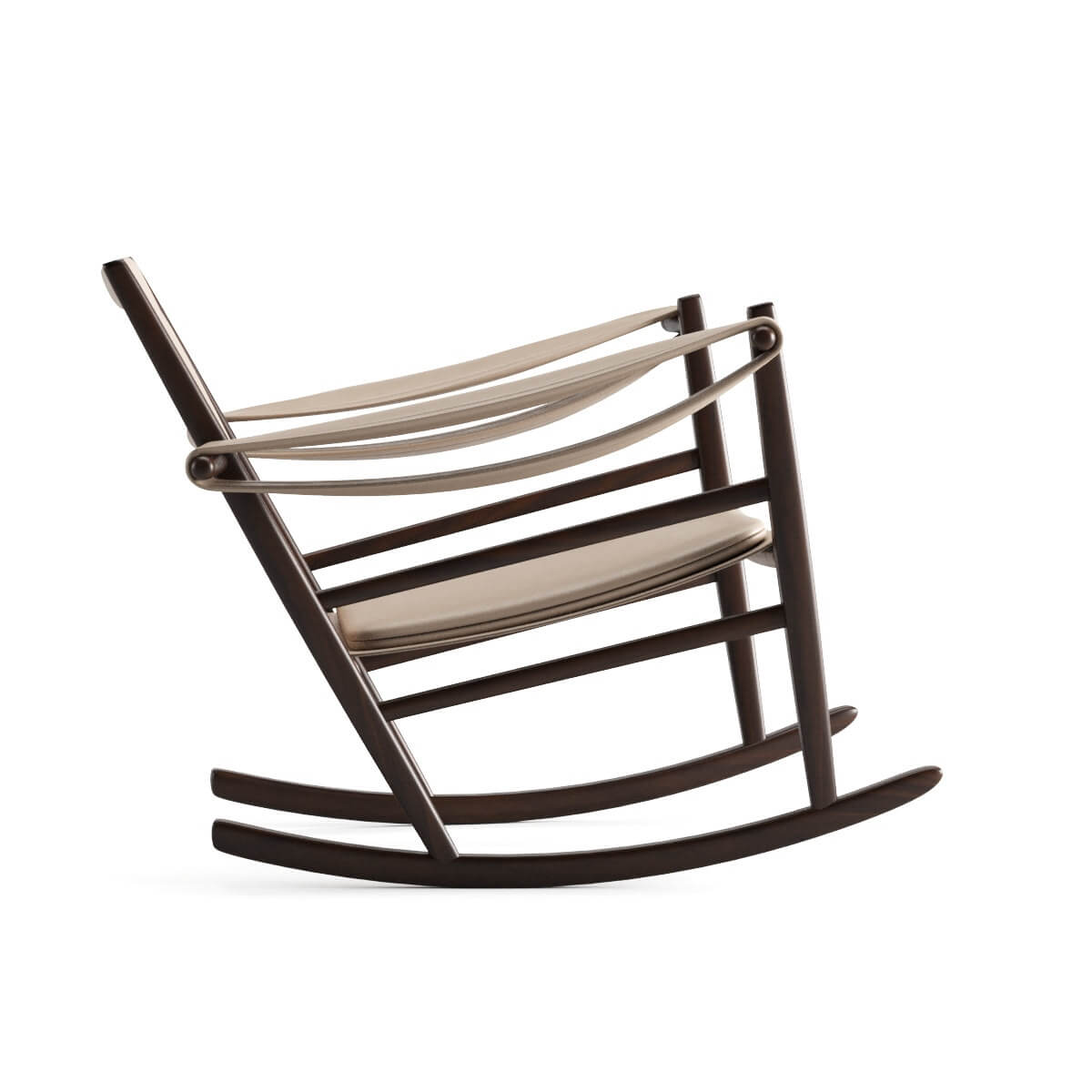 Embalo armchair by Joaquim Tenreiro. 3D model.