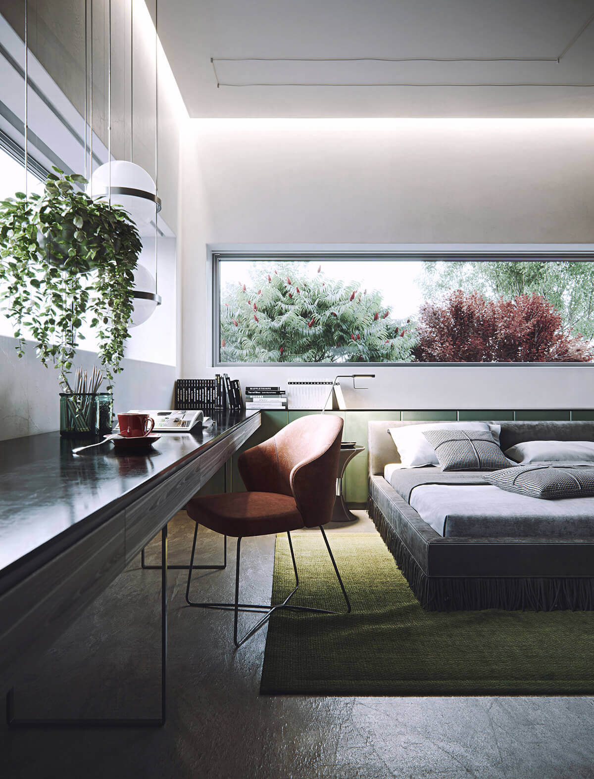 Anna Fedyukina 3D render of interior exterior