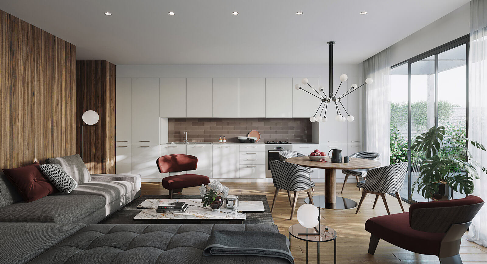 Anna Fedyukina 3D render of interior exterior