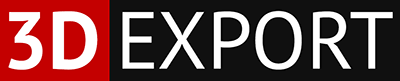 3D export logo