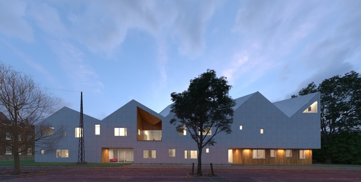 Making Of Center For Cancer And Health - Nord Architects
